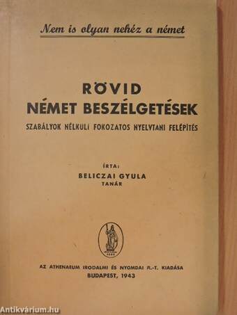 Rövid német beszélgetések