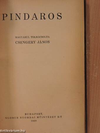 Pindaros