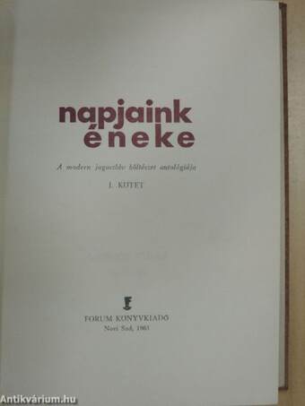 Napjaink éneke I-II.