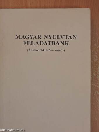 Magyar nyelvtan feladatbank