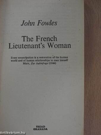 The French Lieutenant's Woman