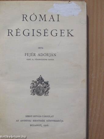 Római régiségek