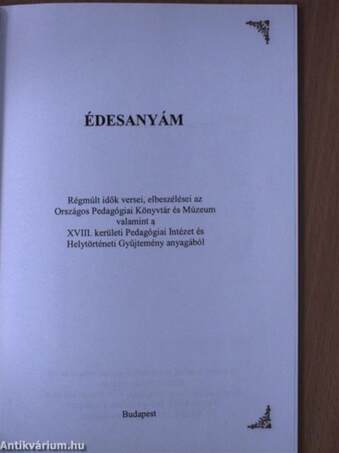 Édesanyám