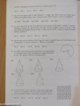 A XI. Nagy Károly matematikai diáktalálkozó előadáskivonatai