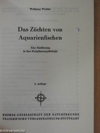 Das Züchten von Aquarienfischen