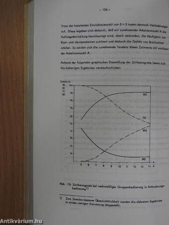 Aufbau- und ablauforientierte Untersuchungen an einem Simulationsmodell der Mehrstellenbedienung