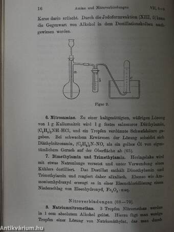 Einfache Versuche auf dem Gebiete der Organischen Chemie