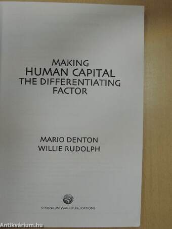 Making Human Capital the Differentiating Factor