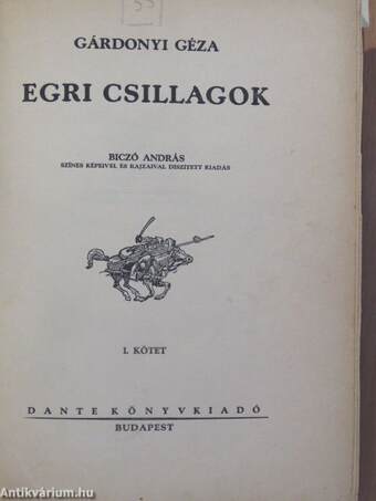 Egri csillagok I-II.