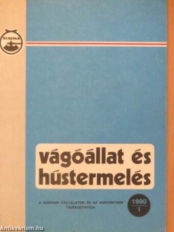Vágóállat és hústermelés 1990/1.
