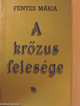 A krőzus felesége