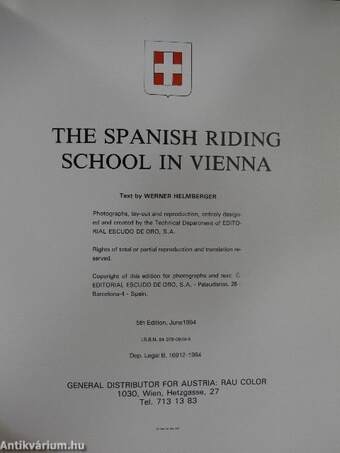 The Spanish Riding School in Vienna