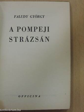 A pompeji strázsán