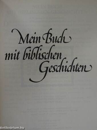 Mein Buch mit biblischen Geschichten