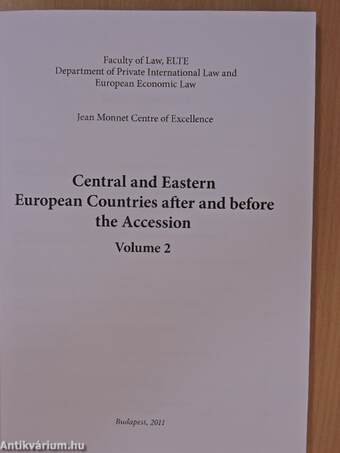 Central and Eastern European Countries after and before the Accession 2