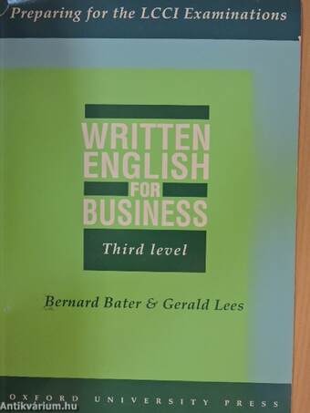 Written English for Business 3