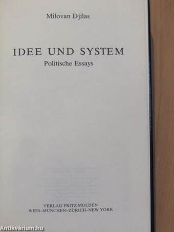 Idee und System