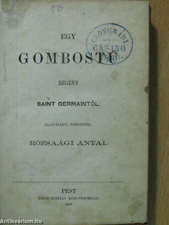 Egy gombostű