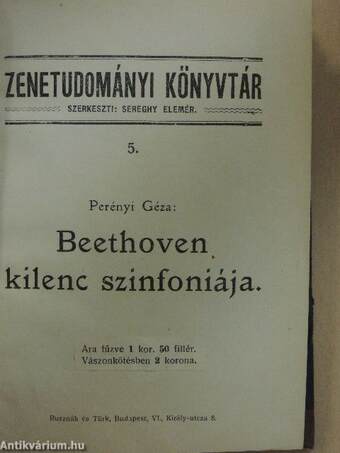 Beethoven kilencedik szinfoniája/Beethoven zongoraszonátái esztétikai megvilágításban