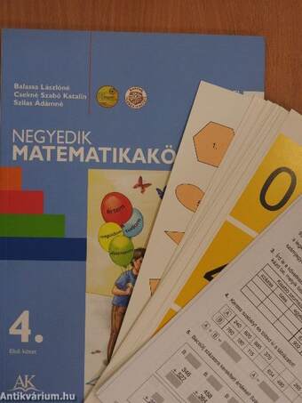 Negyedik matematikakönyvem 1-2.