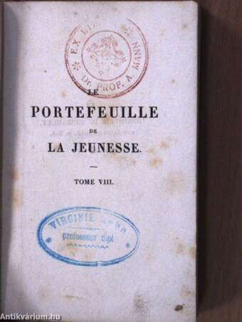 Le portefeuille de la jeunesse VIII.