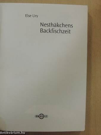 Nesthäkchens Backfischzeit