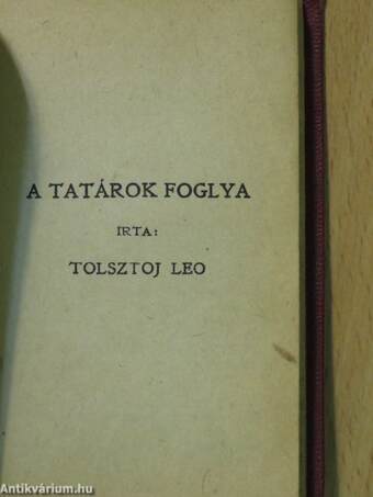 A Mars asszonya I-III./A tatárok foglya