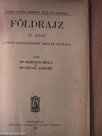 Földrajz IV.