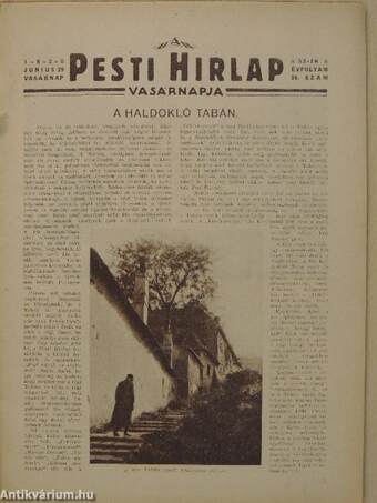 A Pesti Hirlap Vasárnapja 1930. junius 29.