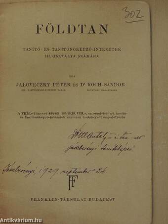 Földtan