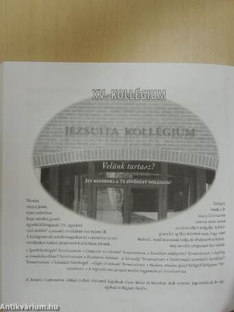 Fényi Gyula Miskolci Jezsuita Gimnázium és Kollégium X. jubileumi évkönyve 1994-2004