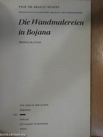 Die Wandmalereien in Bojana