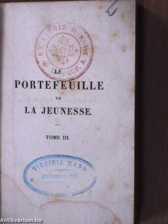 Le portefeuille de la jeunesse III.