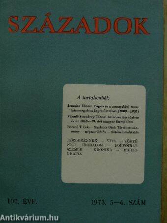 Századok 1973/5-6.