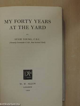 My Forty Years at the Yard