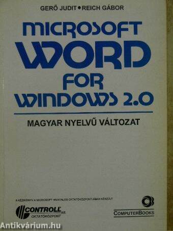 Microsoft Word for Windows 2.0