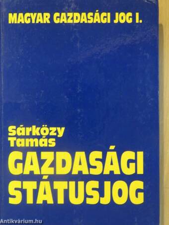 Gazdasági státusjog