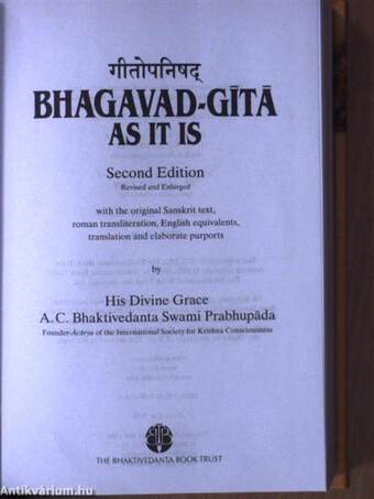 Bhagavad-gítá as it is