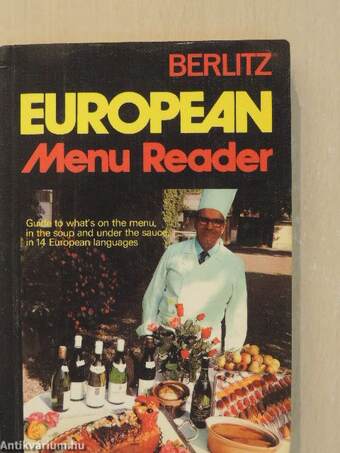 European Menu Reader