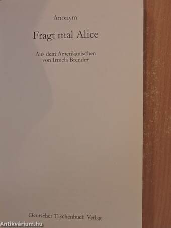 Fragt mal Alice