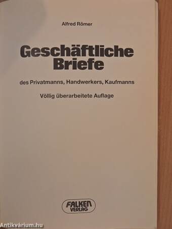 Geschäftliche Briefe