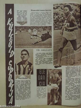 Képes Sport 1963. december 3.