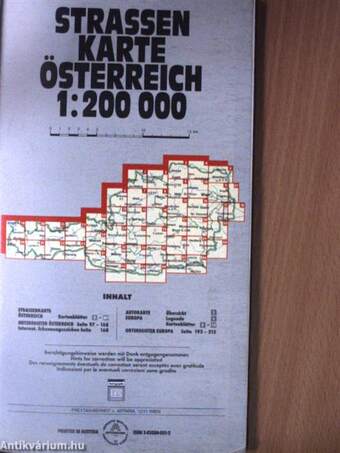 Strassen Karte Österreich