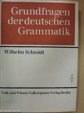 Grundfragen der deutschen Grammatik