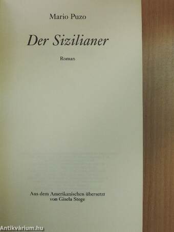 Der Sizilianer