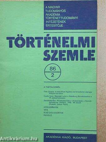 Történelmi Szemle 1986/2.