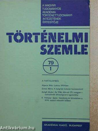 Történelmi Szemle 1979/1.