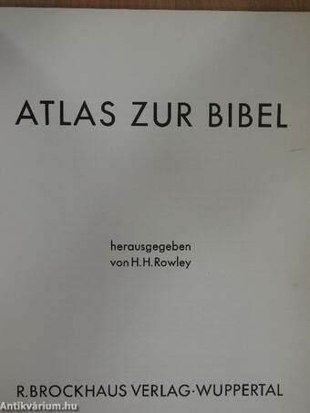 Atlas zur Bibel