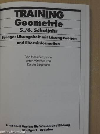 Training Geometrie 5./6. Schuljahr