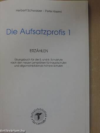 Die Aufsatzprofis 1.